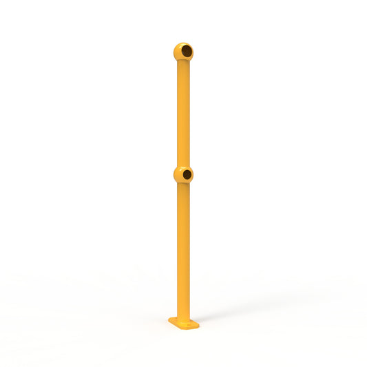 Ball Fence End Post Surface Mounted