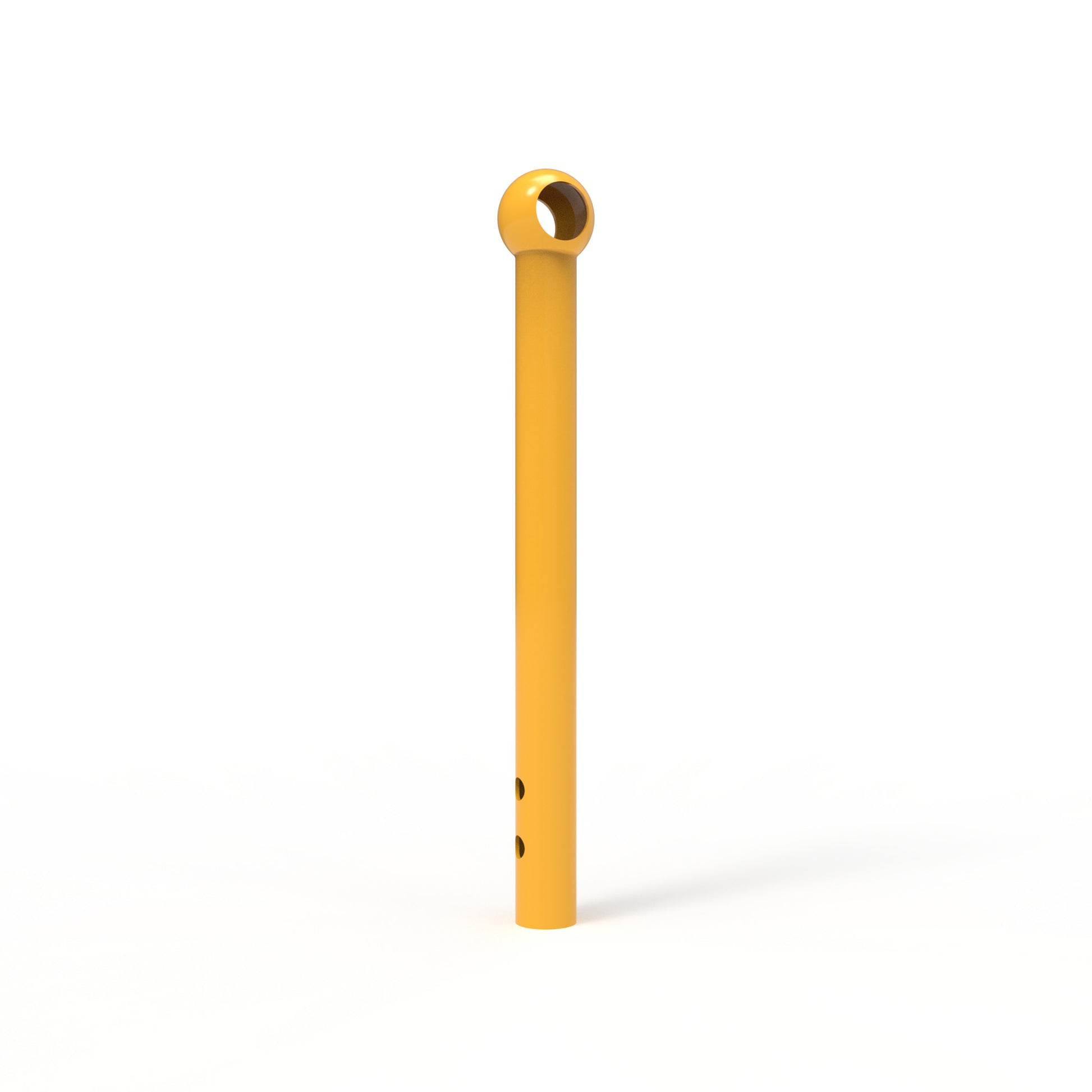 Ball Fence Through Post for W Beam