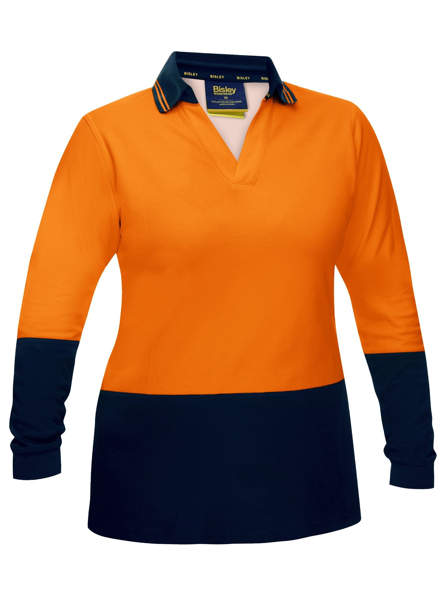 BKL6234 Women's Hi Vis V-Neck Polo