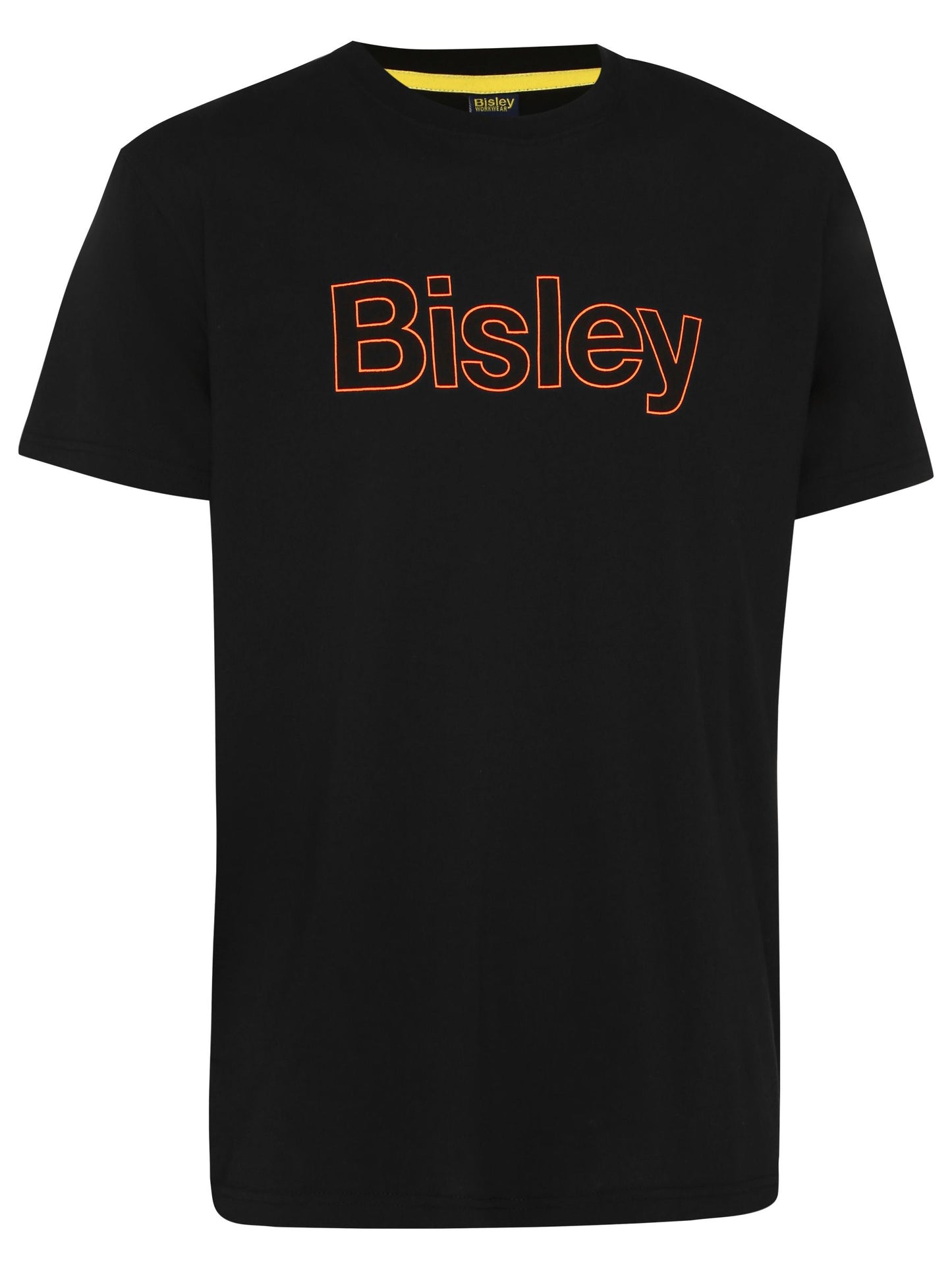 BKT084 Bisley Cotton Outline Logo Tee