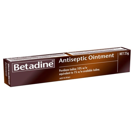 INOVA PHARMACEUTICALS BO25 Betadine Antiseptic Ointment 25g