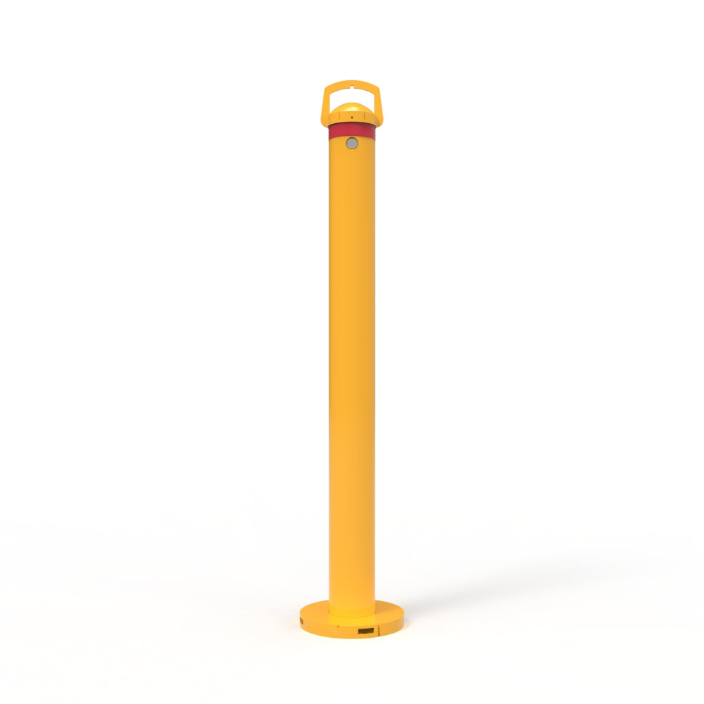 Bollard 90mm Removable Surface Mount Keyed Alike With Base Included
