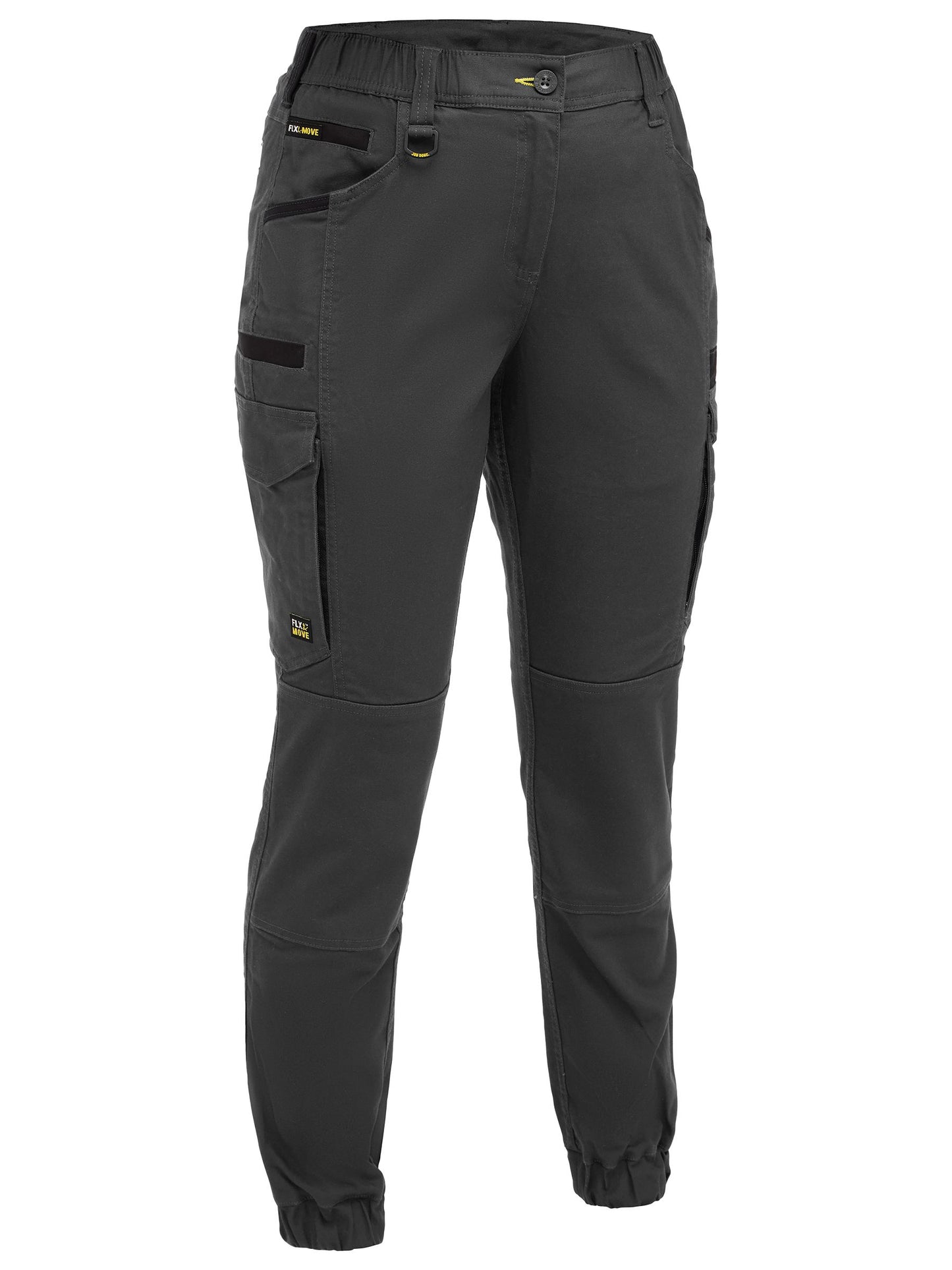 BPCL6237 Womens Flx & Move™ Elastic Waist Cargo Cuffed Pants