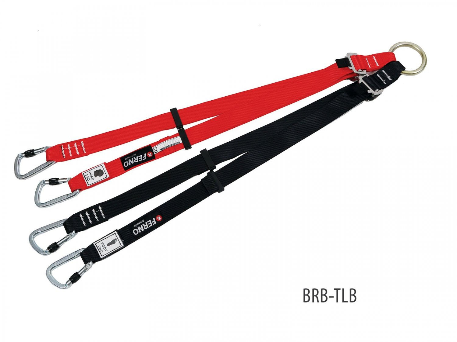 FERNO BRB-TLB Stretcher Basket Lifting Bridle Adjustable 24mm Screw Gate Karabiners