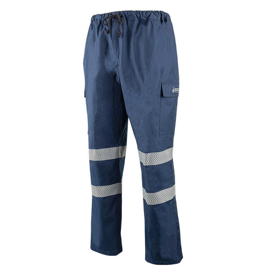 BW1349T2 Wet Weather PPE2 FR Trousers with Segmented FR Tape