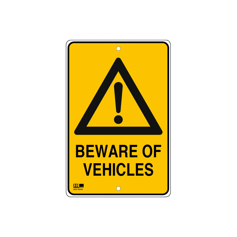 Pilot Sign - Beware of Vehicles