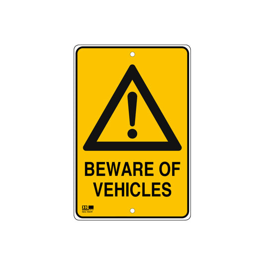 Pilot Sign - Beware of Vehicles