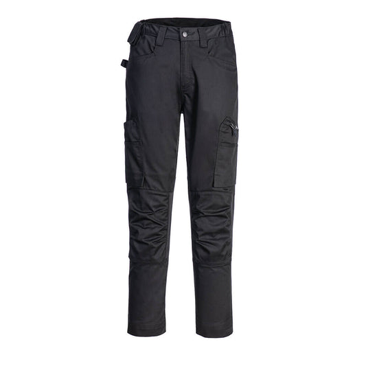Portwest WX2 Eco Stretch Trade Pants in Black