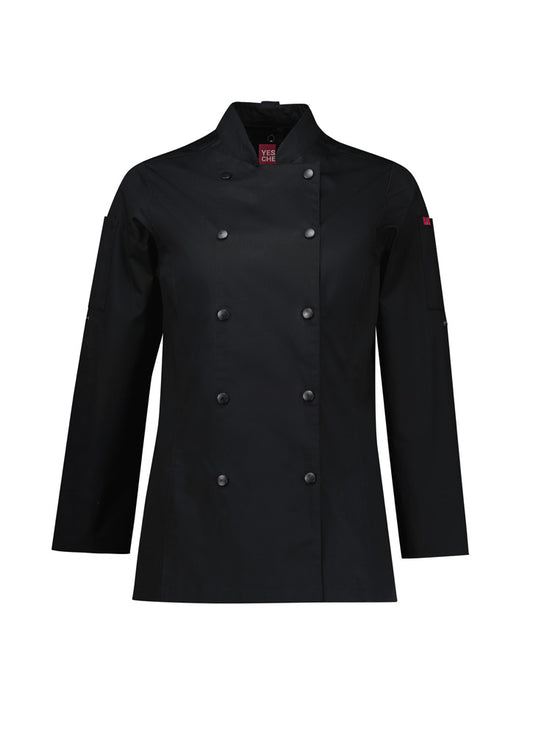 BizCollection CH430LL Womens Gusto Long Sleeve Chef Jacket product front