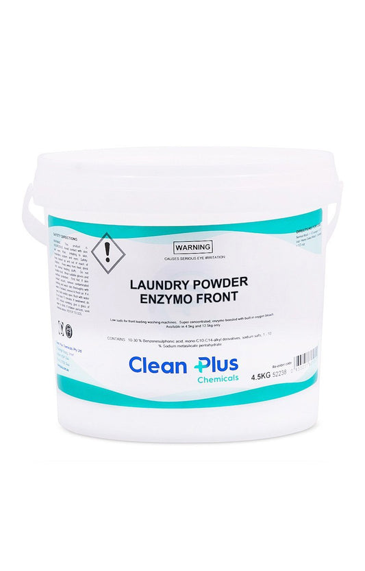 CLEAN PLUS DETERGENTS CP52239 Laundry Enzymo Front & Top Powder 12.5kg