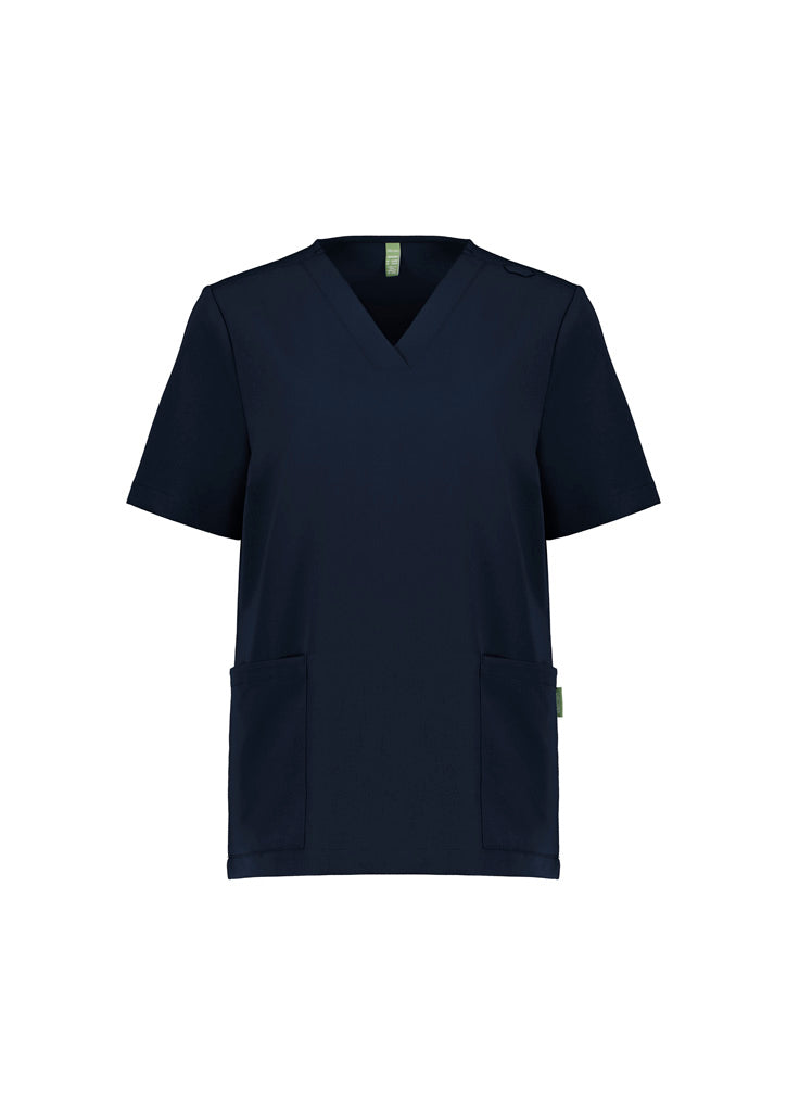 BizCare CU543LS Womens Pulse V-Neck Scrub Top product front