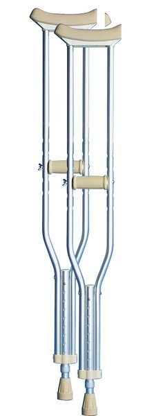 Max Global Products 080144 Crutch Aluminium Underarm Small 1370-1570mm