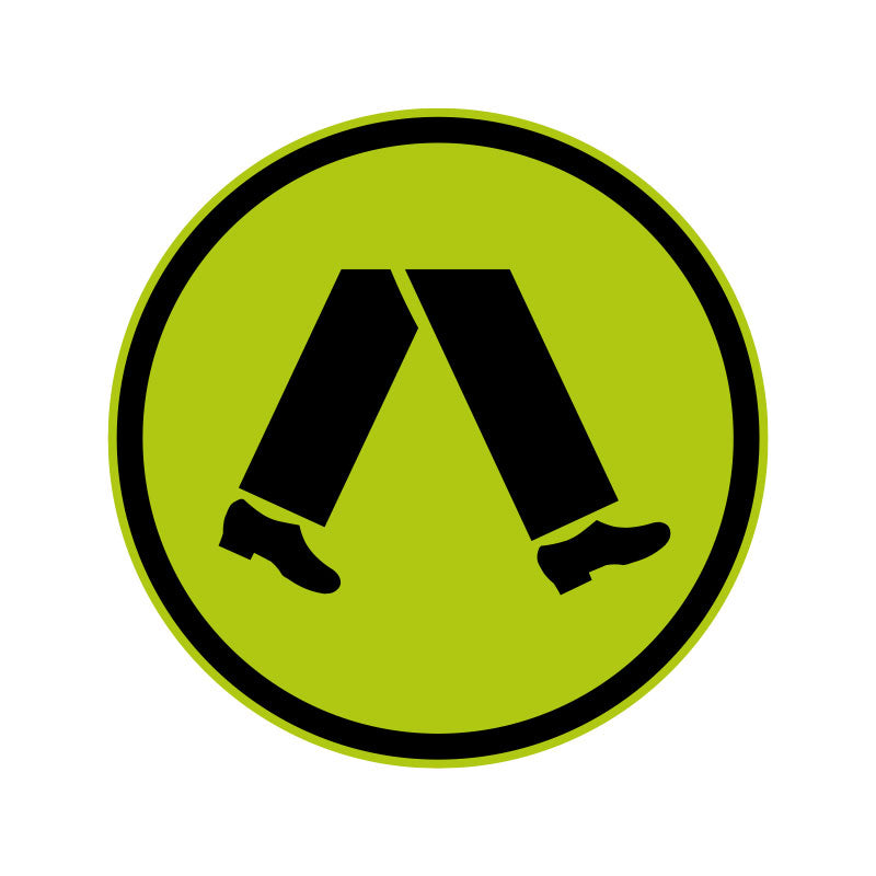 Sign - Pedestrian Crossing - 600mm Round