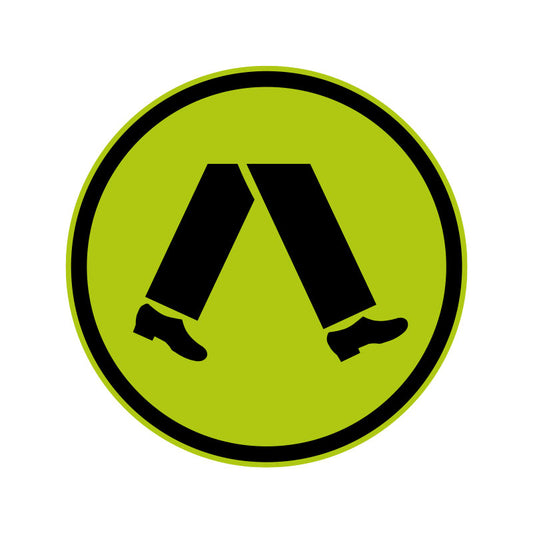 Sign - Pedestrian Crossing - 600mm Round