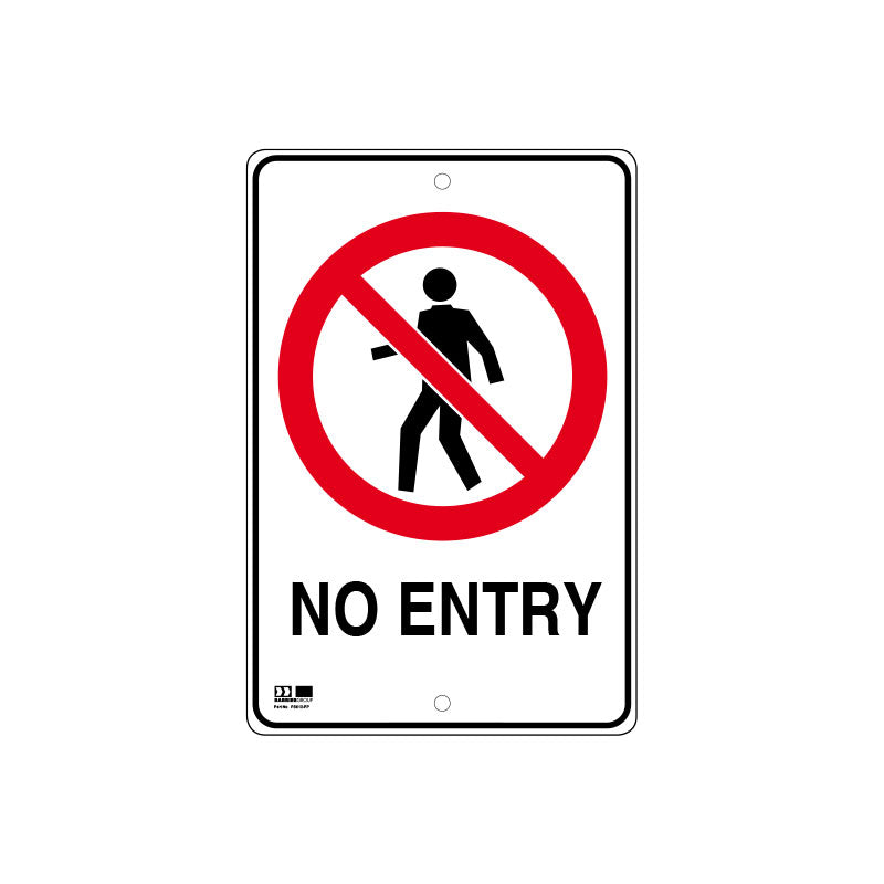 Pilot Sign - No Entry