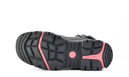AVENGER- LADIES BLACK ZIP SIDED SAFETY BOOT