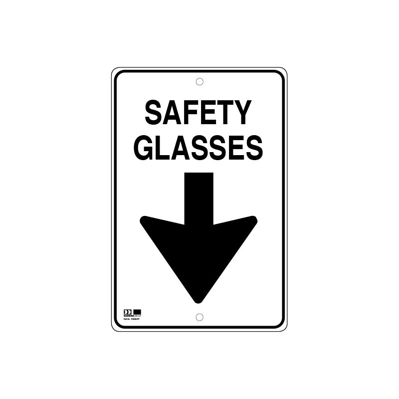Pilot Sign - Safety Glasses