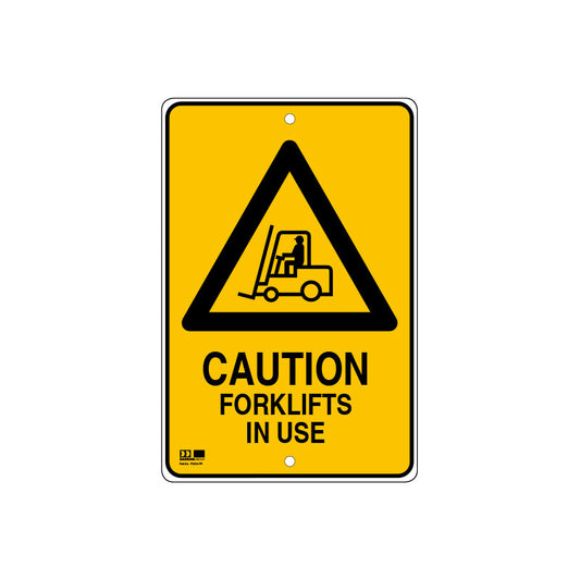 Pilot Sign - Caution Forklifts