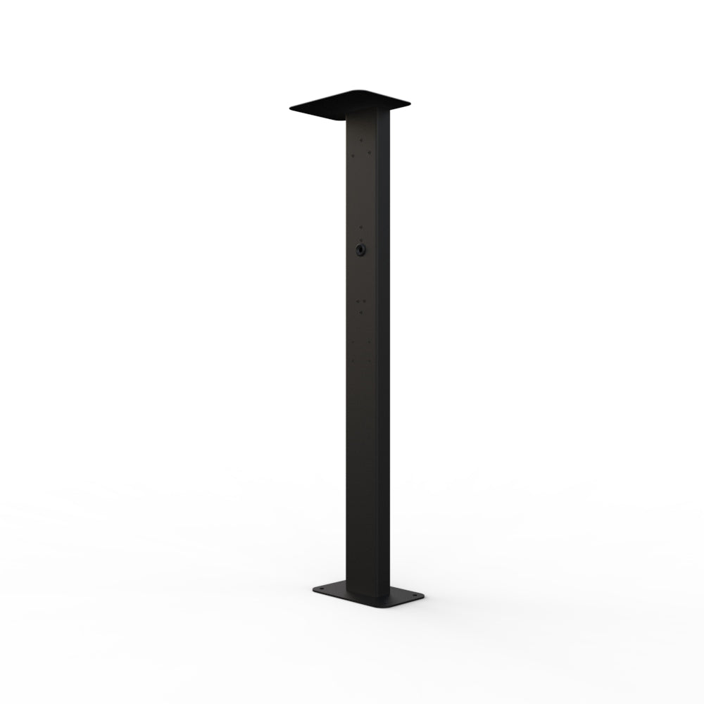 EV Charger Mounting Post 1305mm x 280mm x 265mm Surface Mount Aluminium
