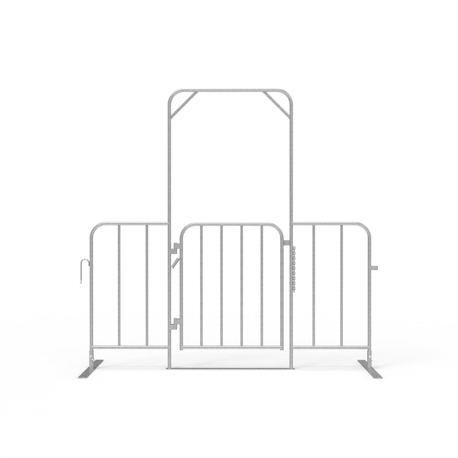 Event Fence Crowd Control Barrier Self-Closing Gate