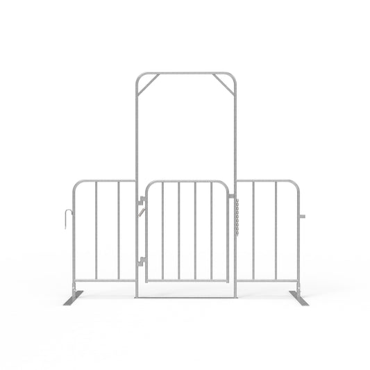 Event Fence Crowd Control Barrier Self-Closing Gate