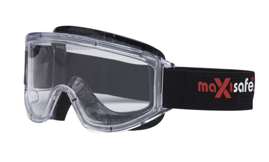 Maxisafe ESG456 Maxi Goggles with Anti-Fog - Clear Lens