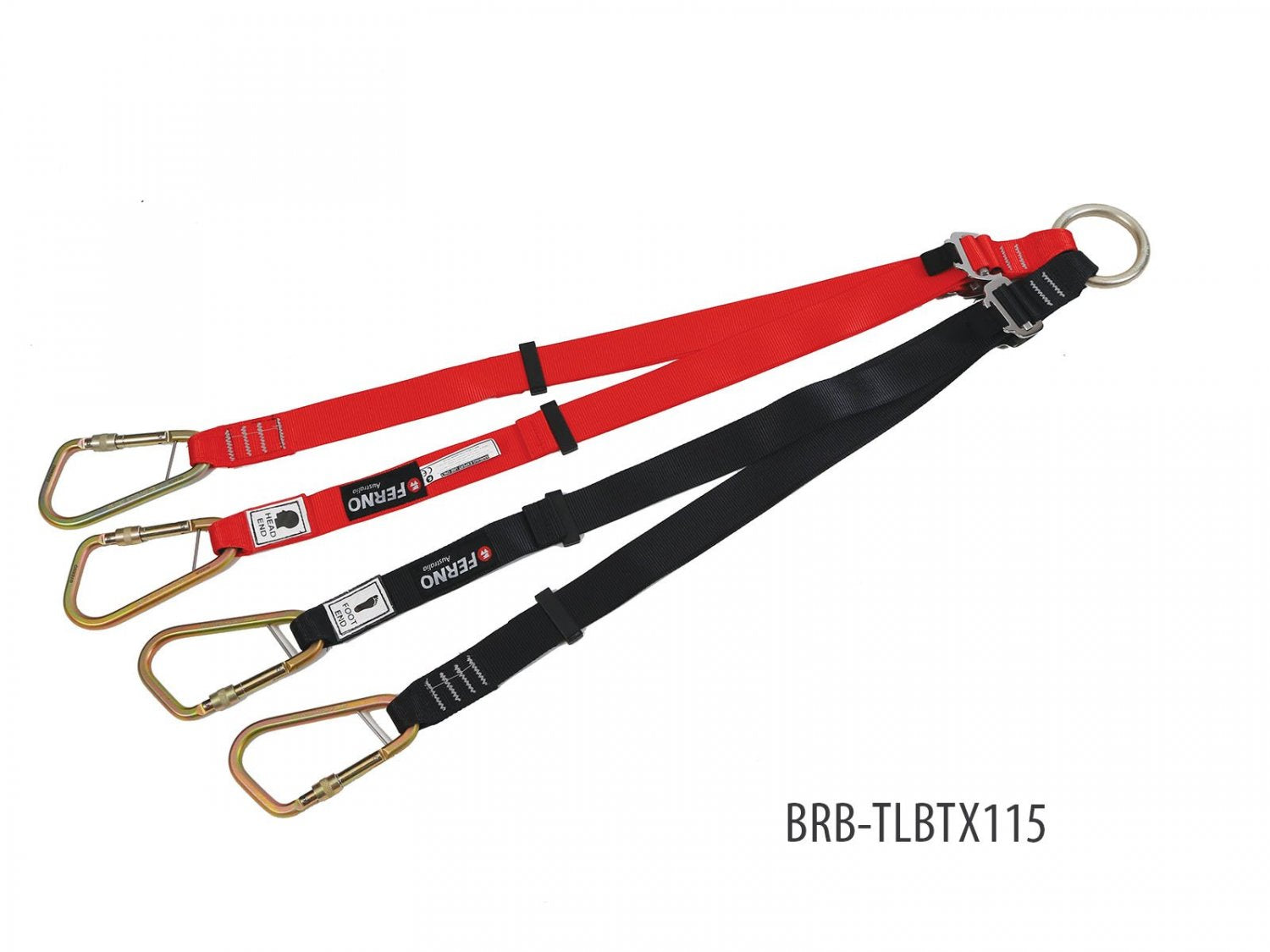 FERNO F-BRB-TLB-TX11S Stretcher Basket Lifting Bridle Adjustable 65mm Large Karabiners