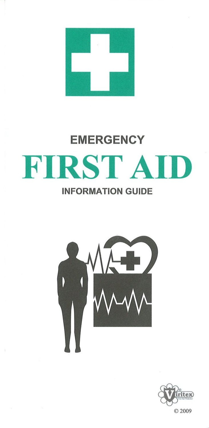 VIRITEX FAP Book Emergency First Aid Guide Pamphlet