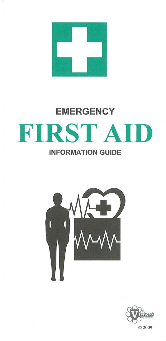 VIRITEX FAP Book Emergency First Aid Guide Pamphlet