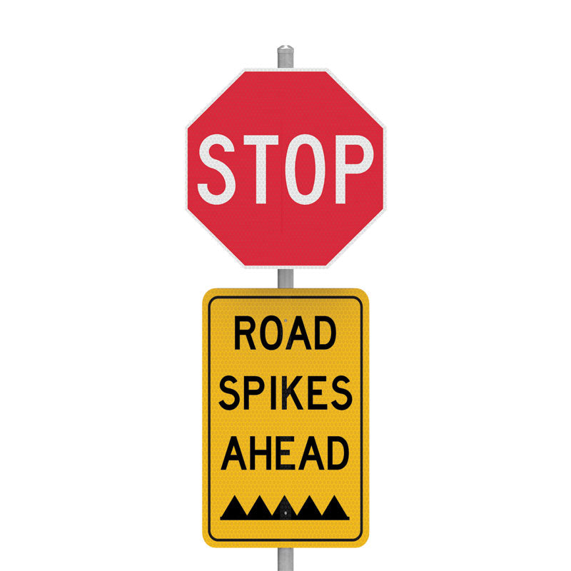 STOP Road Spikes