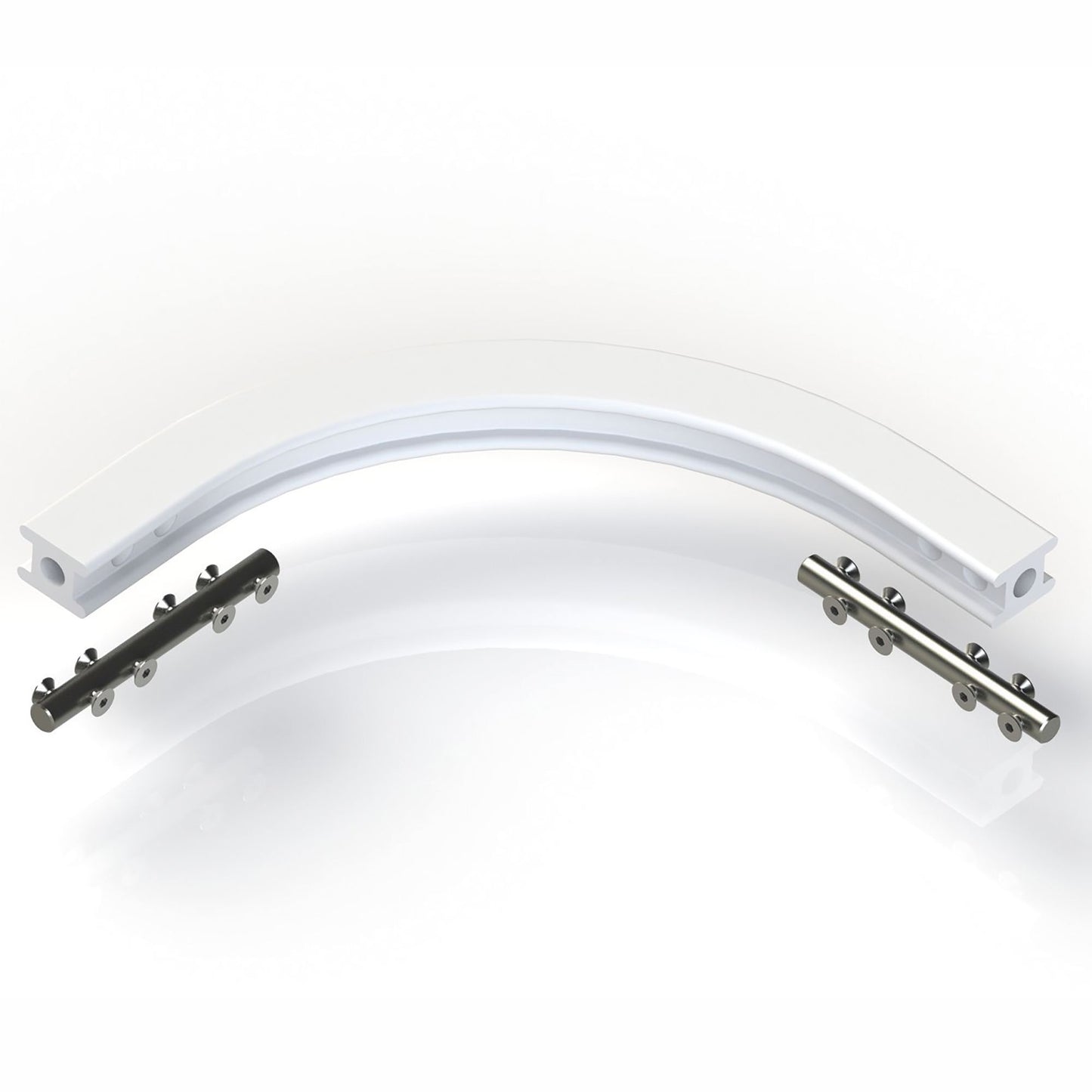 Miller MultiRail Horizontal Bend 90° Aluminium (1032541)