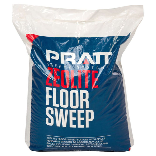 Pratt Safety Pratt Zeolite Floor Sweep - 9.5Kg15 Litre Bag