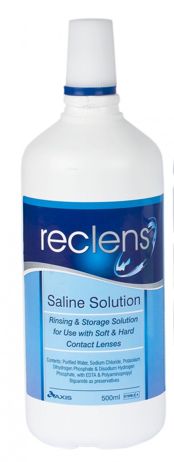 SENTRY MEDICAL GF500 Reclens Preserved Saline Eye Wash 500mL