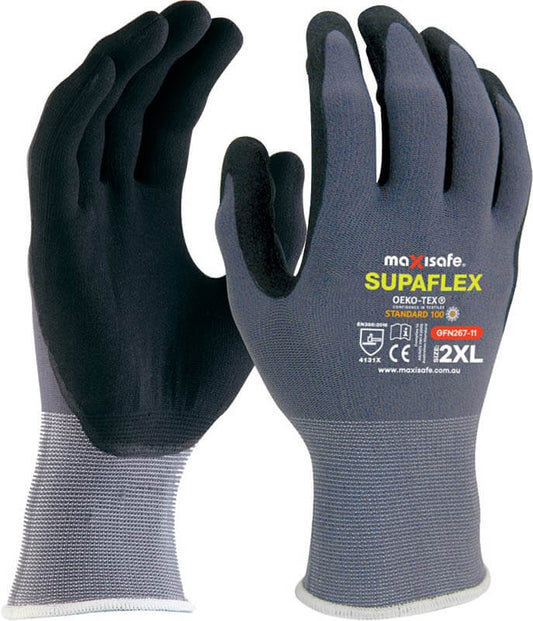 Maxisafe GFN267 Supaflex Glove with Micro-foam Coating