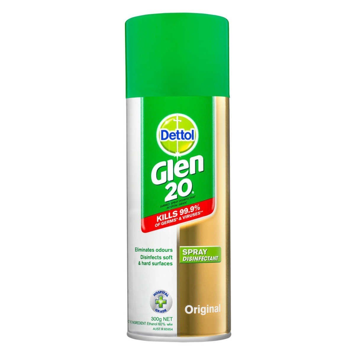 RECKITT BENCKISER R0357058 Glen 20 Disinfectant Spray Original Scent 300g
