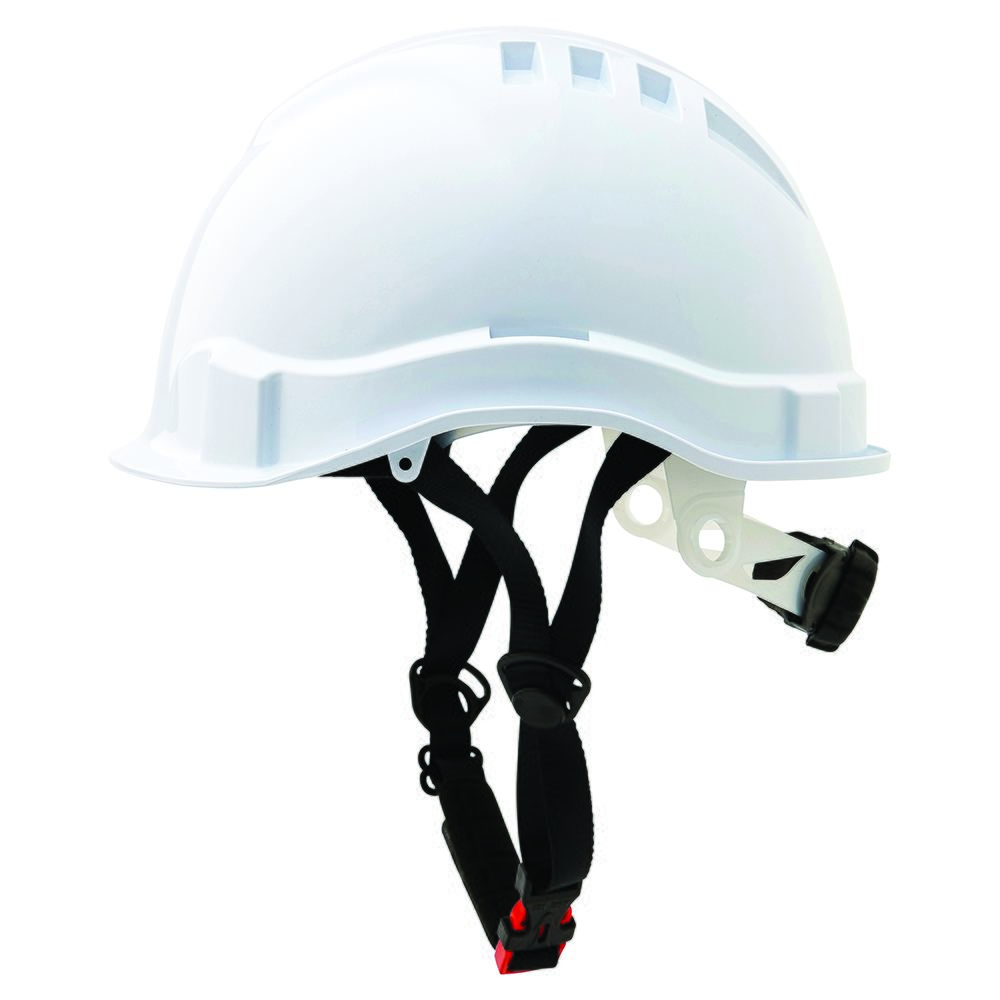 Pro Choice Safety Gear V6 Hard Hat Unvented Micro Peak Ratchet Harness Linesman