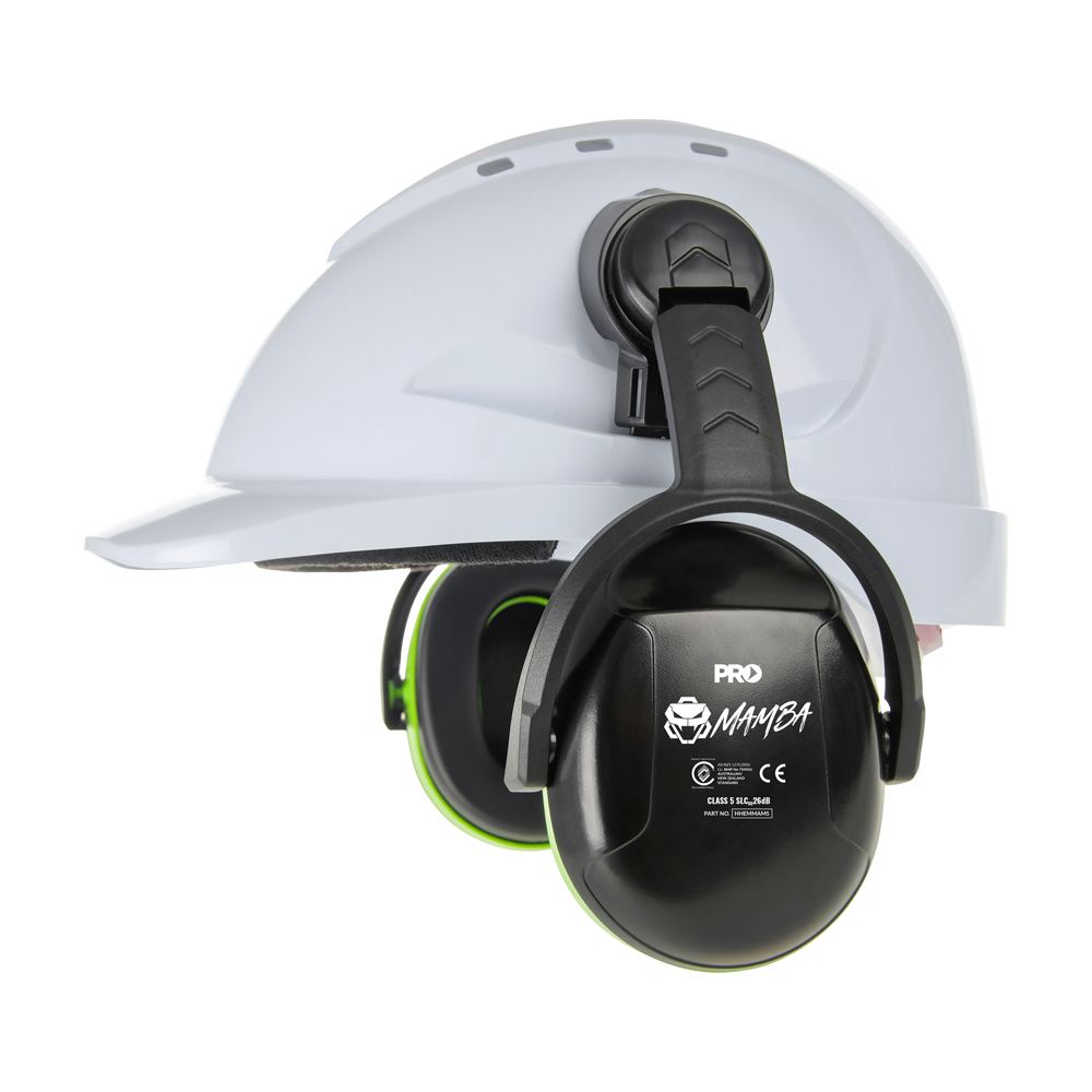 Pro Choice Safety Gear Mamba Slimline Pro Series Cap Mounted Earmuff