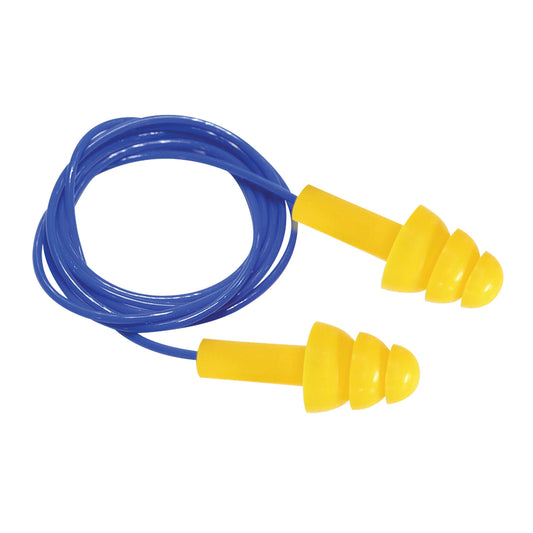 Force360 Force360 Silicone Corded Reuseable Earplug Class 4, 24dB (100pr Per Box)