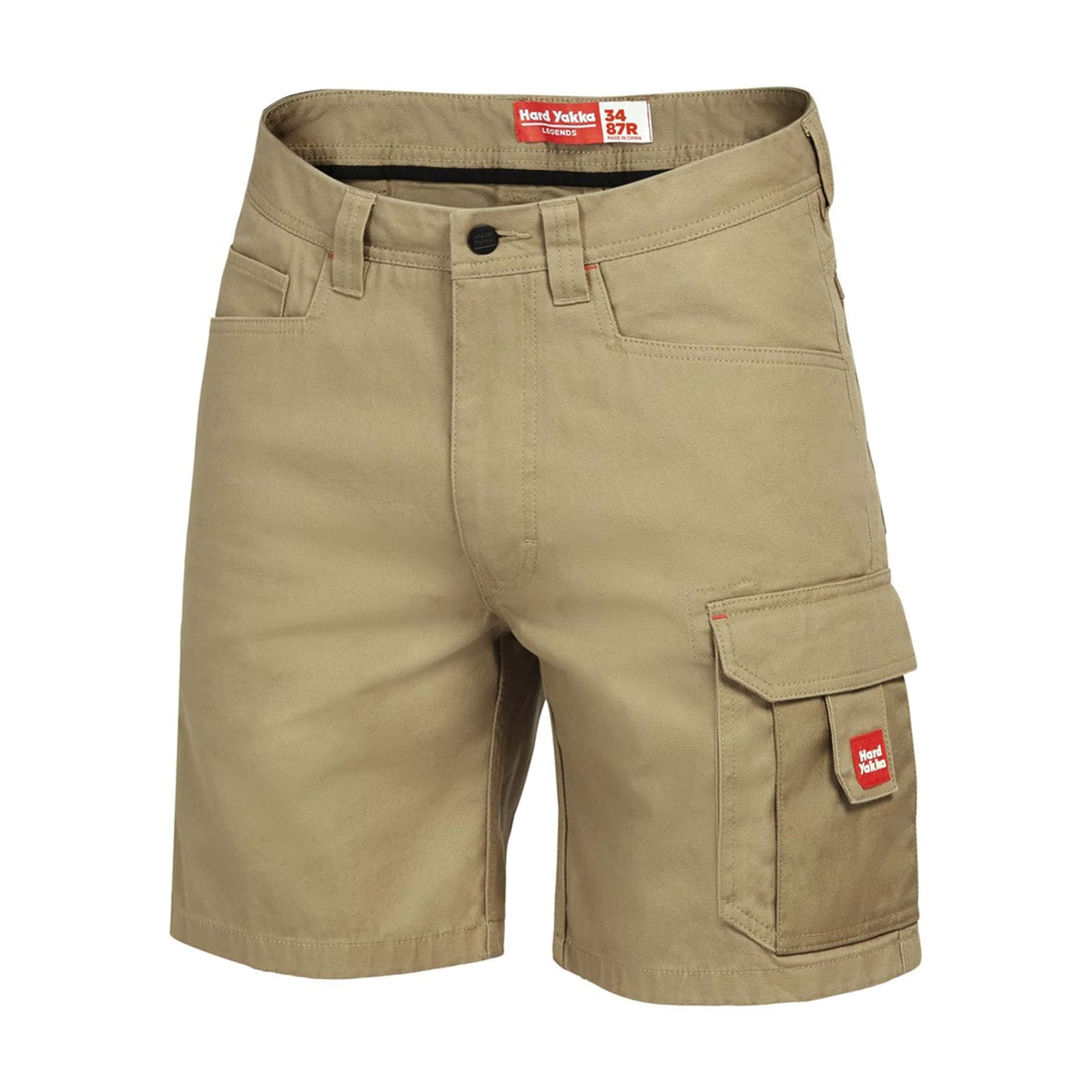 Hard Yakka Y05066 Legends Relaxed Fit Cotton Work Cargo Short