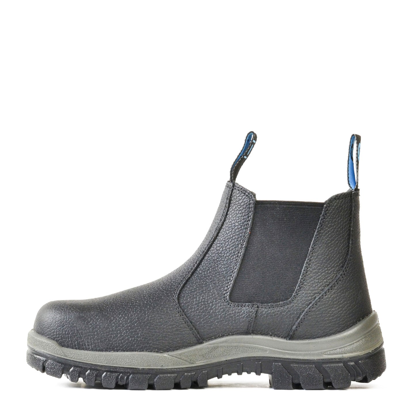 HERCULES- BLACK RAMBLER SLIP ON SAFETY BOOT