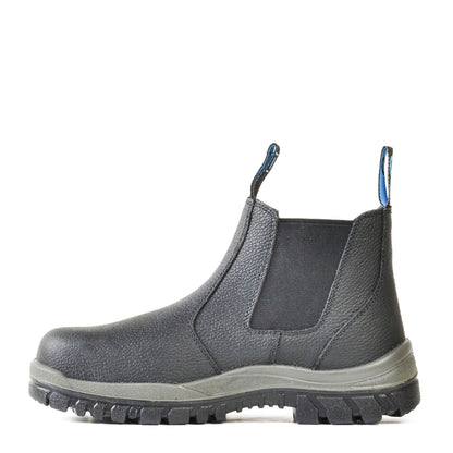 HERCULES- BLACK RAMBLER SLIP ON SAFETY BOOT