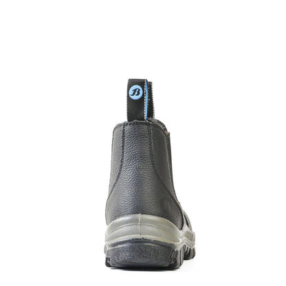 HERCULES- BLACK RAMBLER SLIP ON SAFETY BOOT