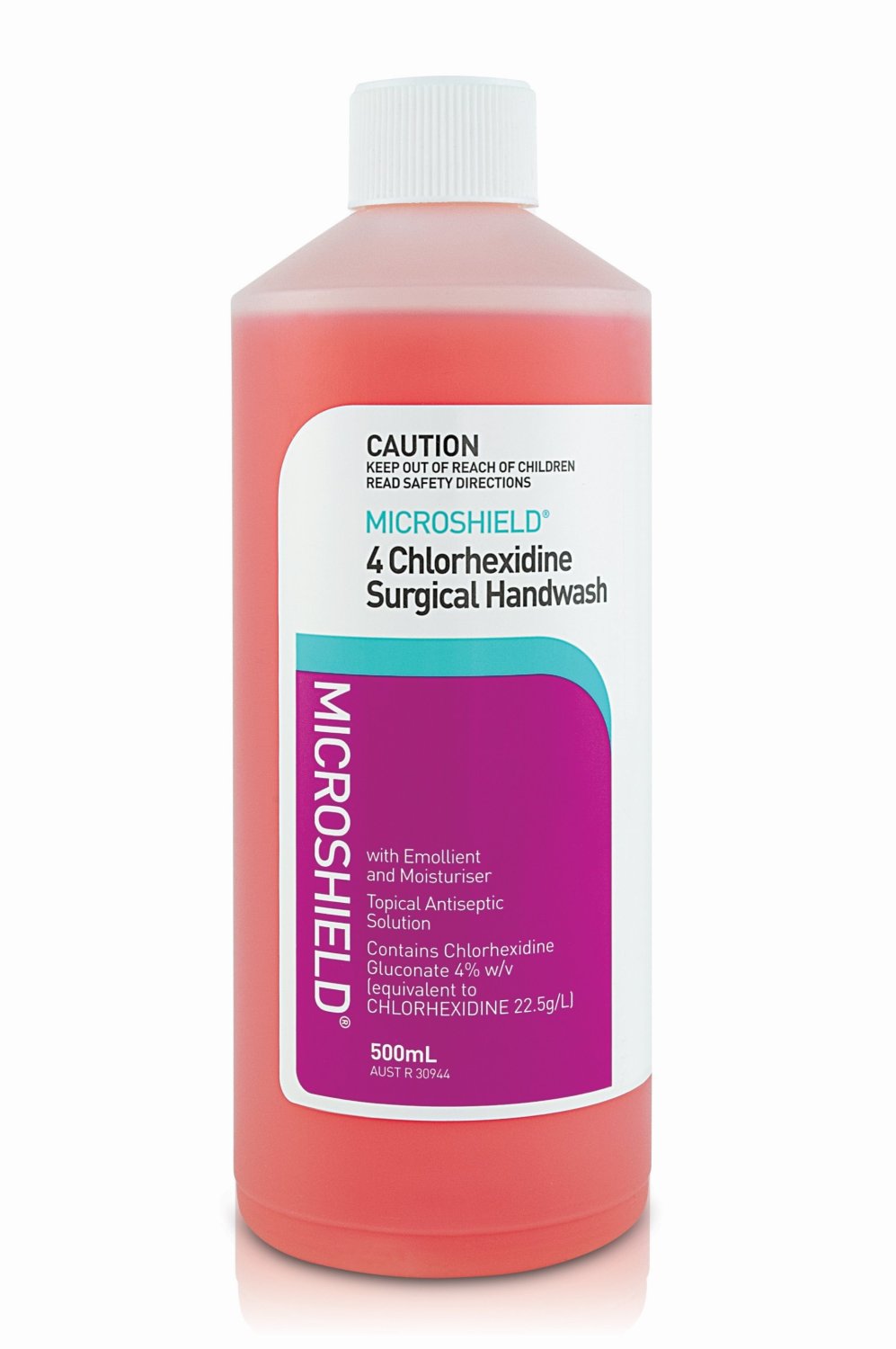 SCHULKE AUSTRALIA J61351 Microshield 4 Chlorhexidine Surgical Scrub 500mL