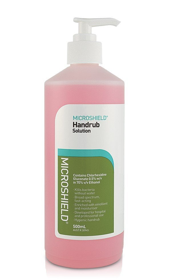 SCHULKE AUSTRALIA J61357 Microshield Handrub Solution 500mL
