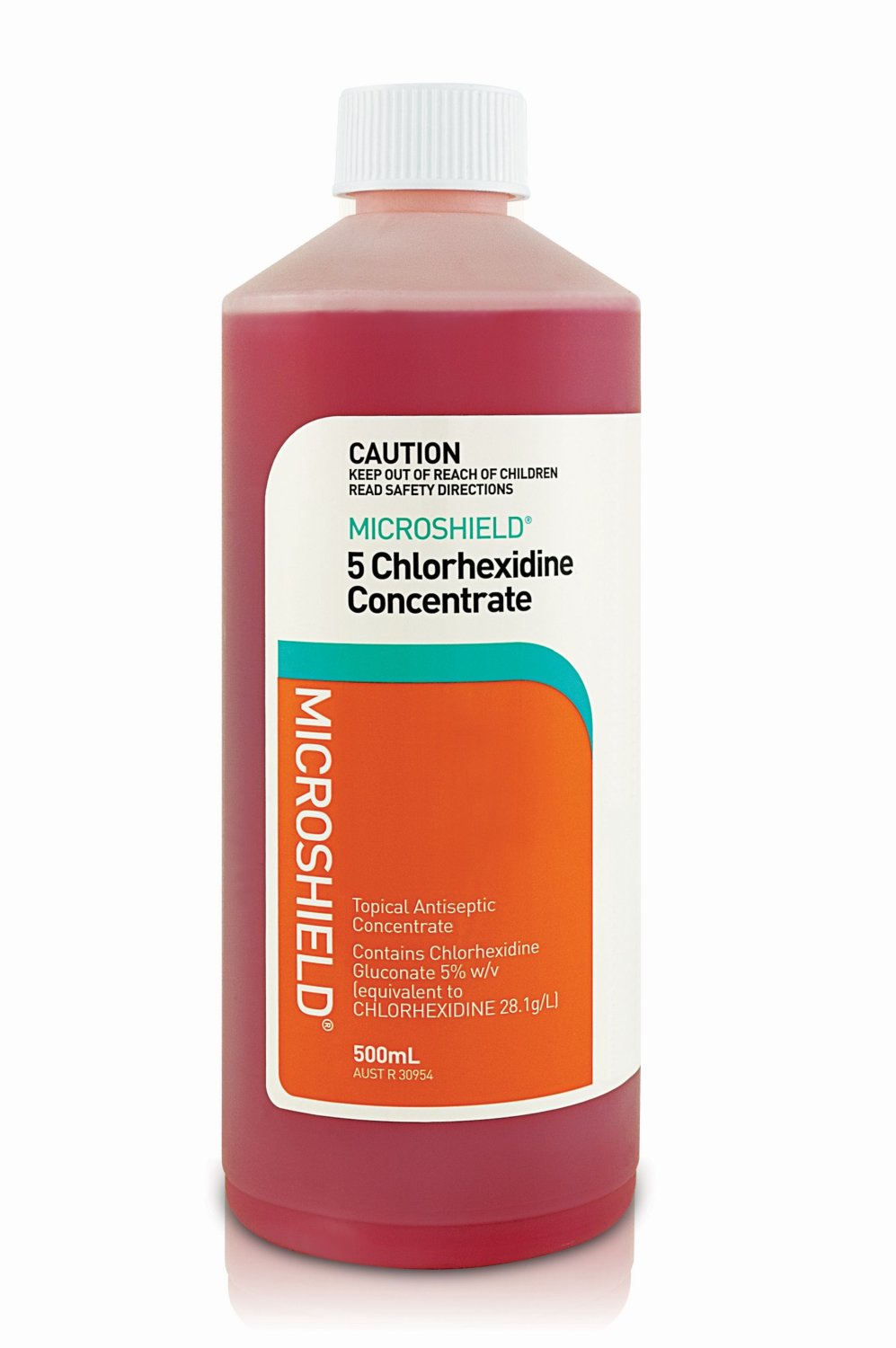 SCHULKE AUSTRALIA J61371 Microshield 5 Chlorhexidine Concentrate 500mL