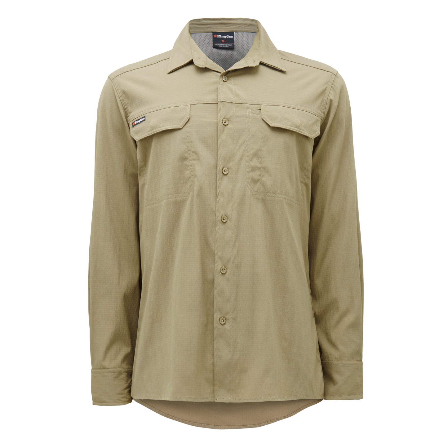 King Gee K14023 Drycool Lightweight Stretch Long Sleeve Work Shirt