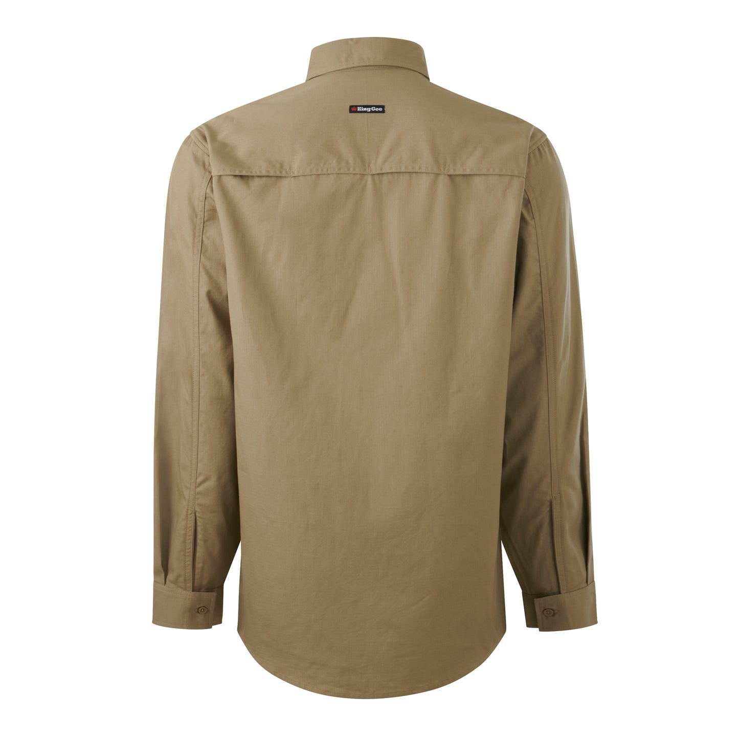 King Gee K14033 Workcool Vented Closed Front Shirt Long Sleeve