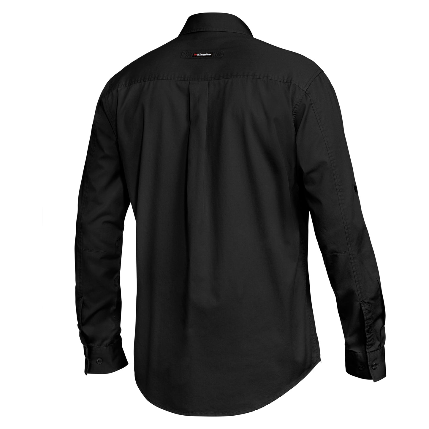 King Gee K14350 Tradies Lightweight Cotton Drill Long Sleeve Work Shirt