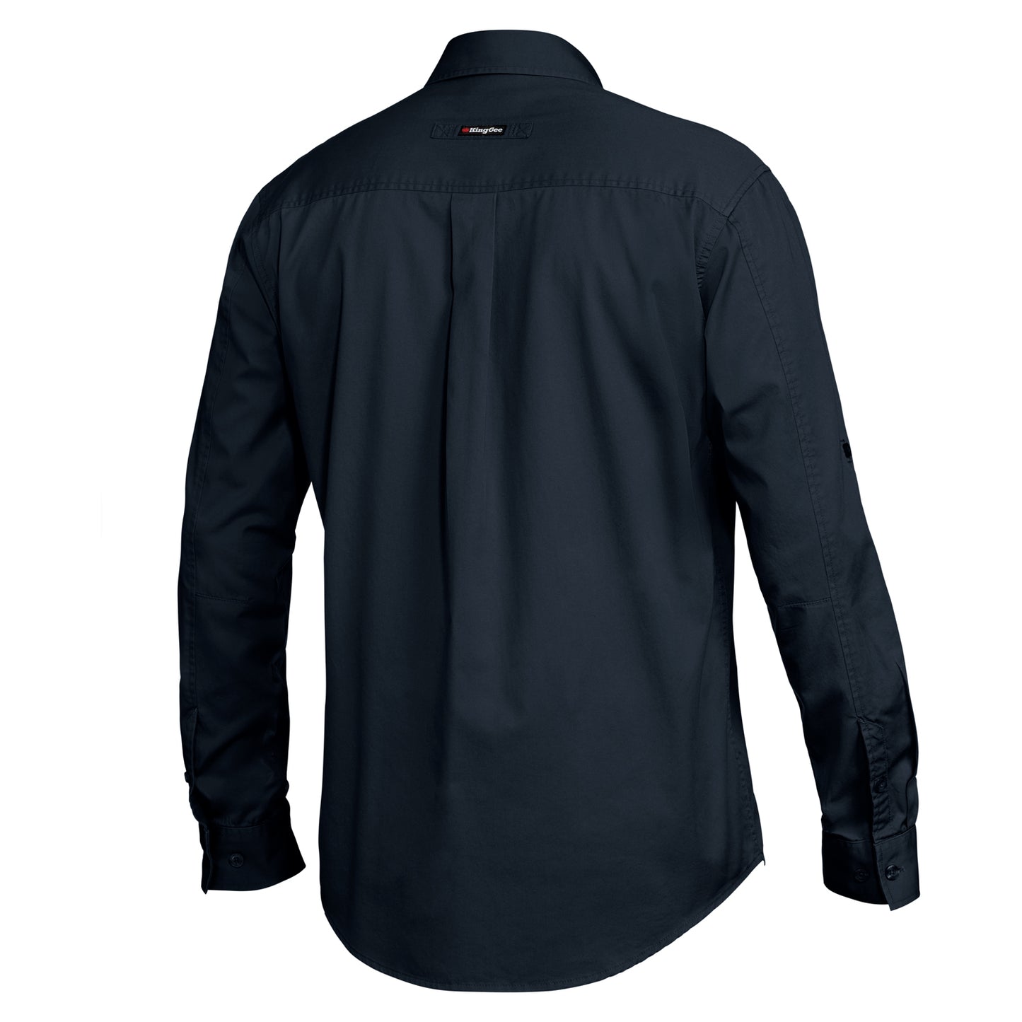 King Gee K14350 Tradies Lightweight Cotton Drill Long Sleeve Work Shirt