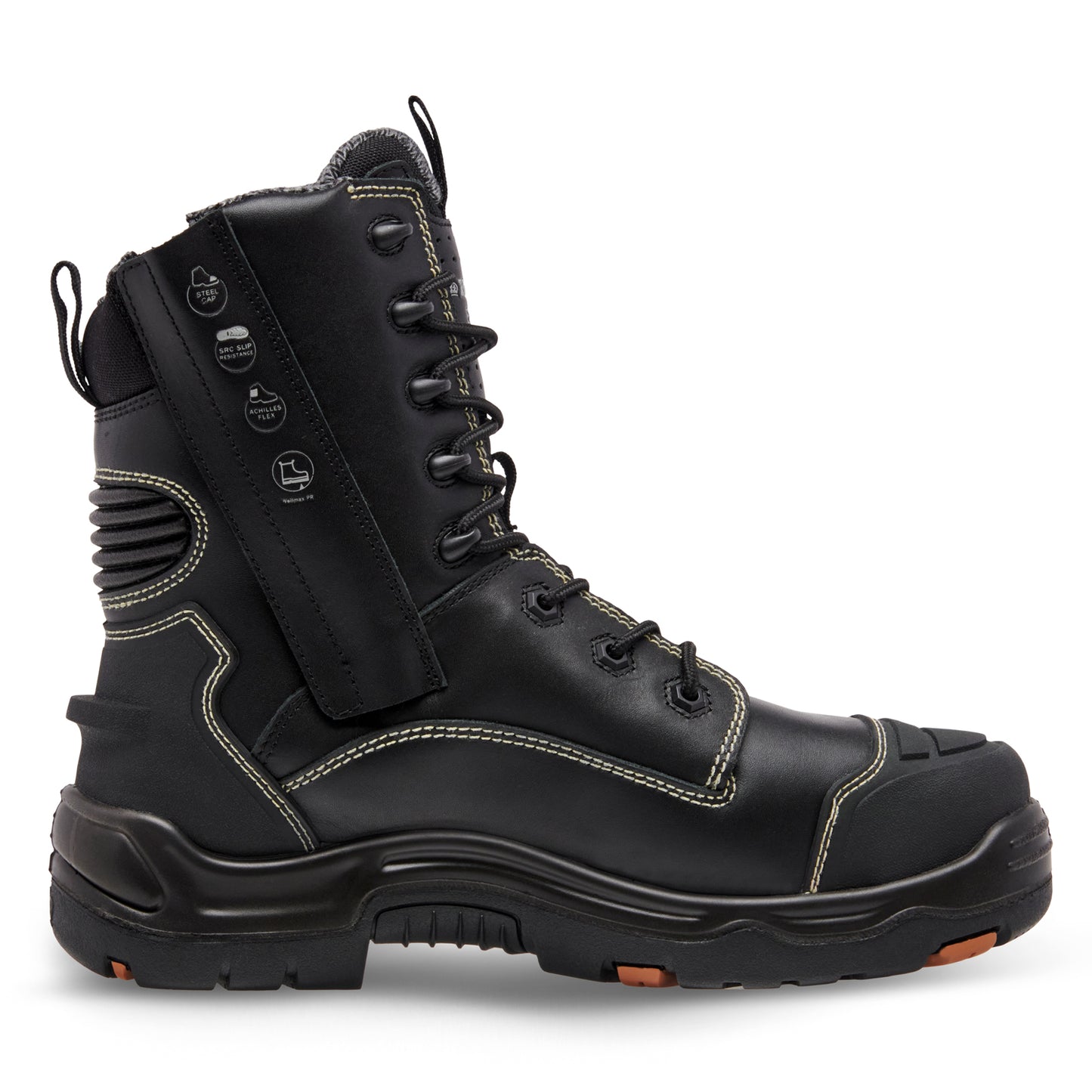 King Gee K27996 ONYX 8Z Metguard Puncture-Resistant Work Boot - Black